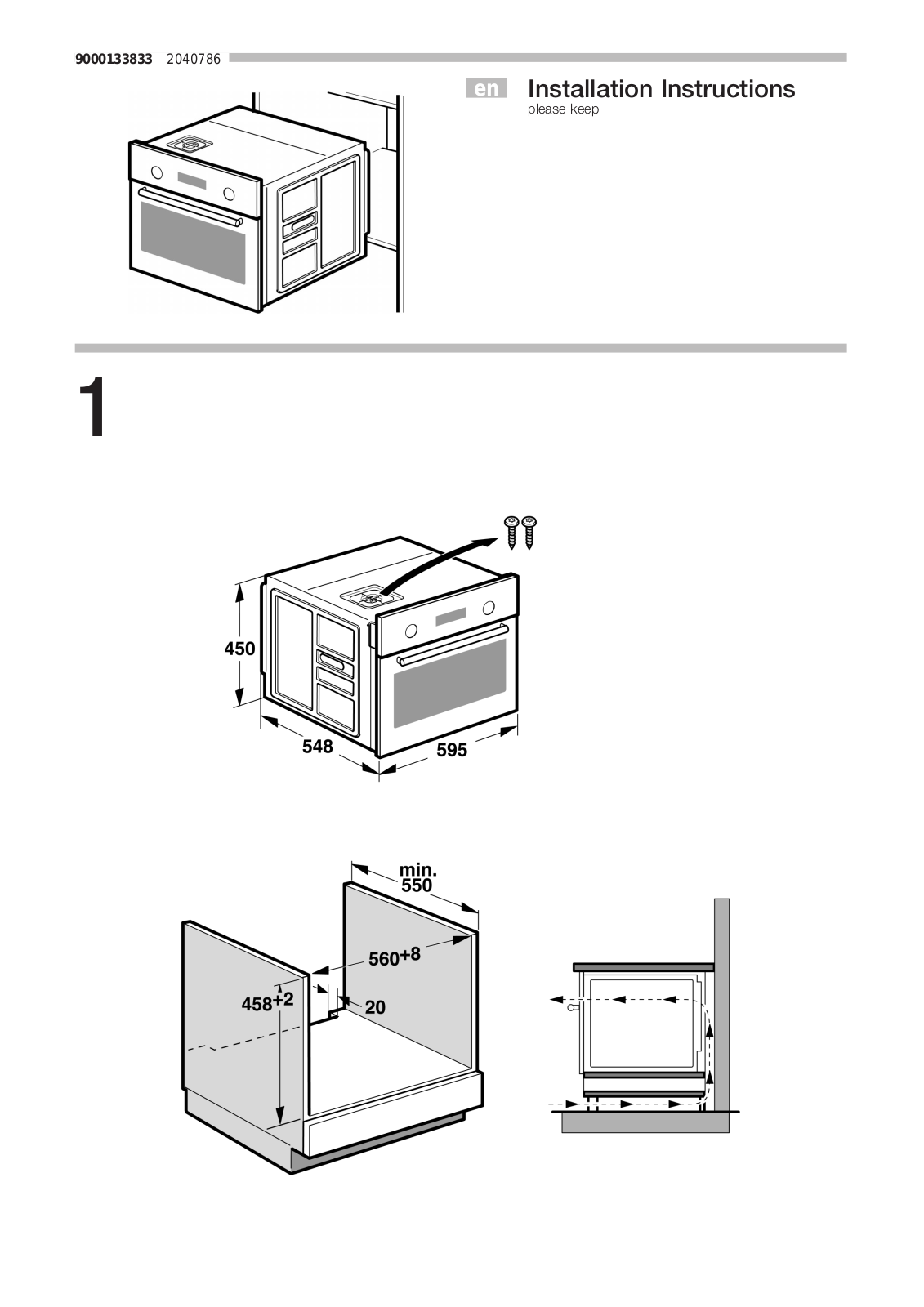 Bosch HBC86P753B User Manual