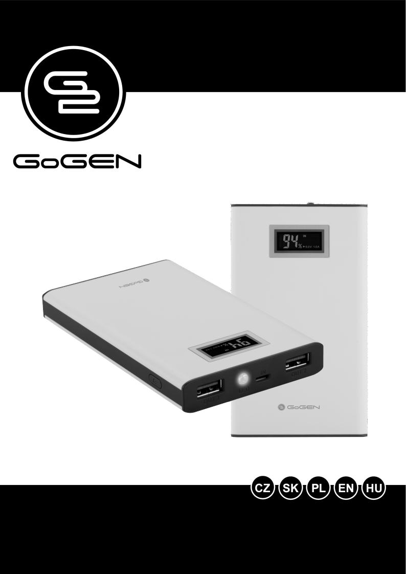 GoGEN PBD80005WB User Manual