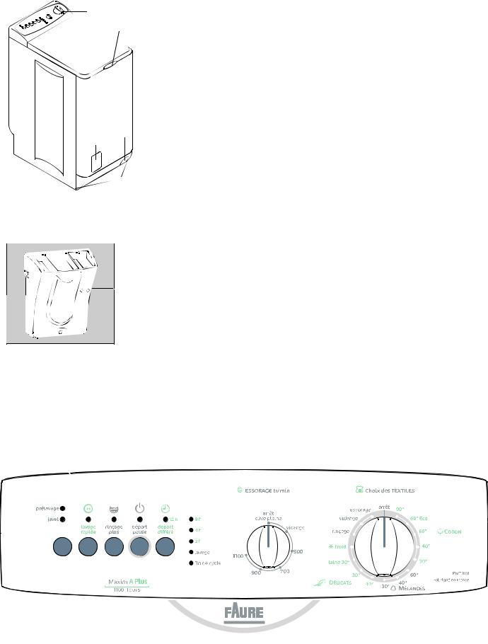 FAURE FWT3111 User Manual