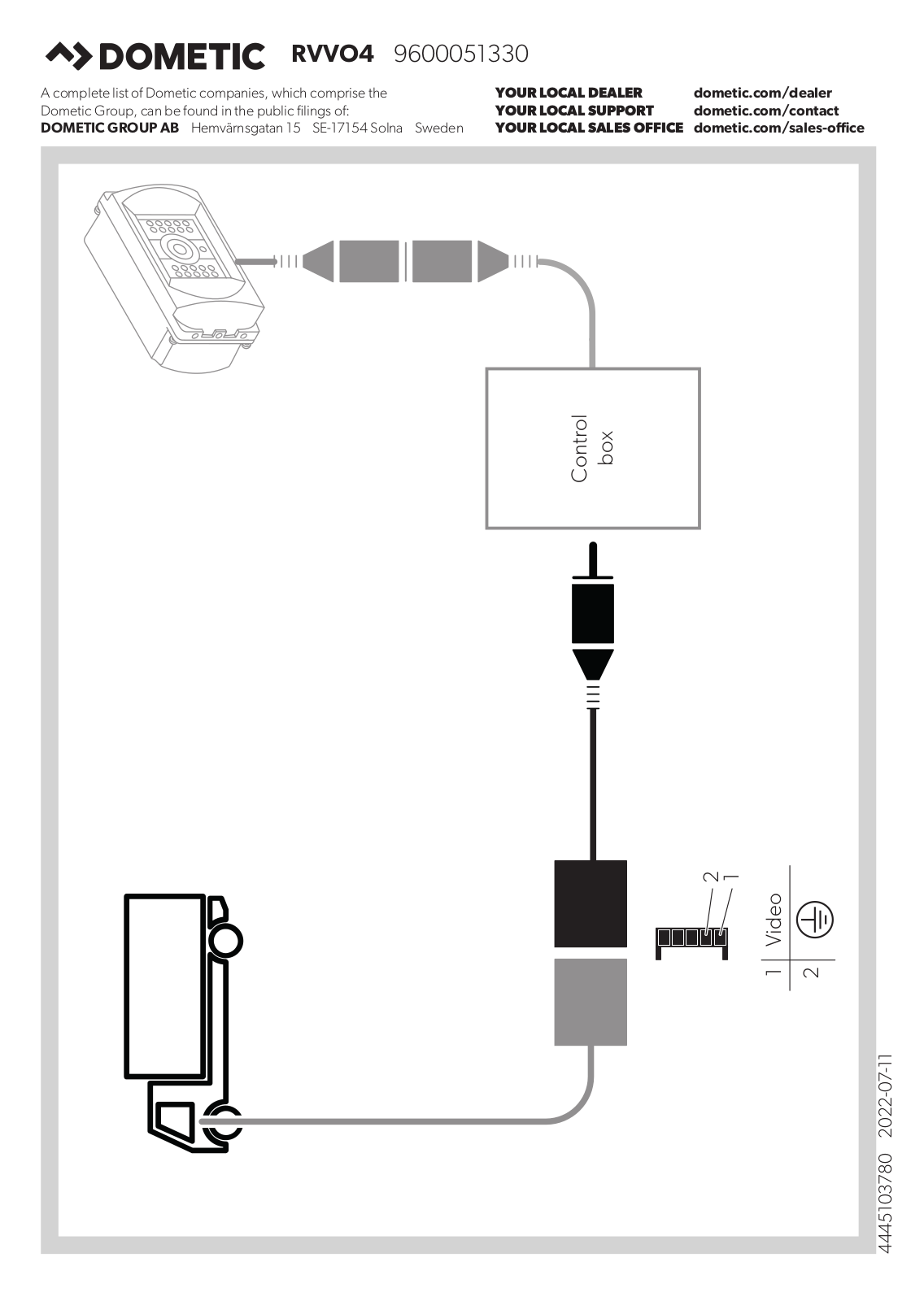 Dometic RVVO4 User guide - ManualMachine.com