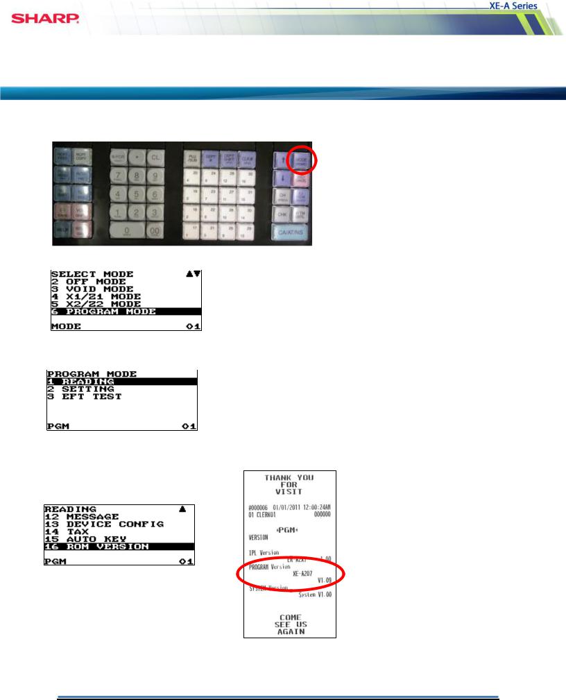 Sharp XEA207, XE-A407, XEA507 User Manual