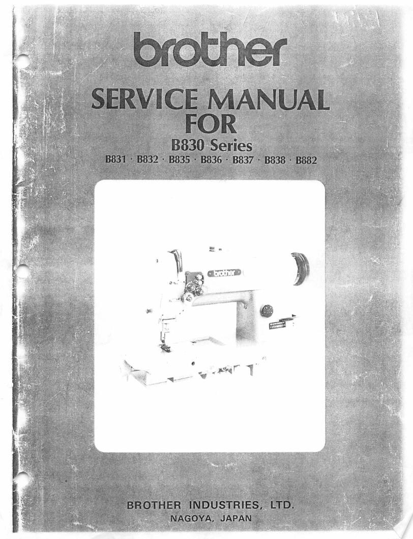 Brother LT2-B830 Service Manual