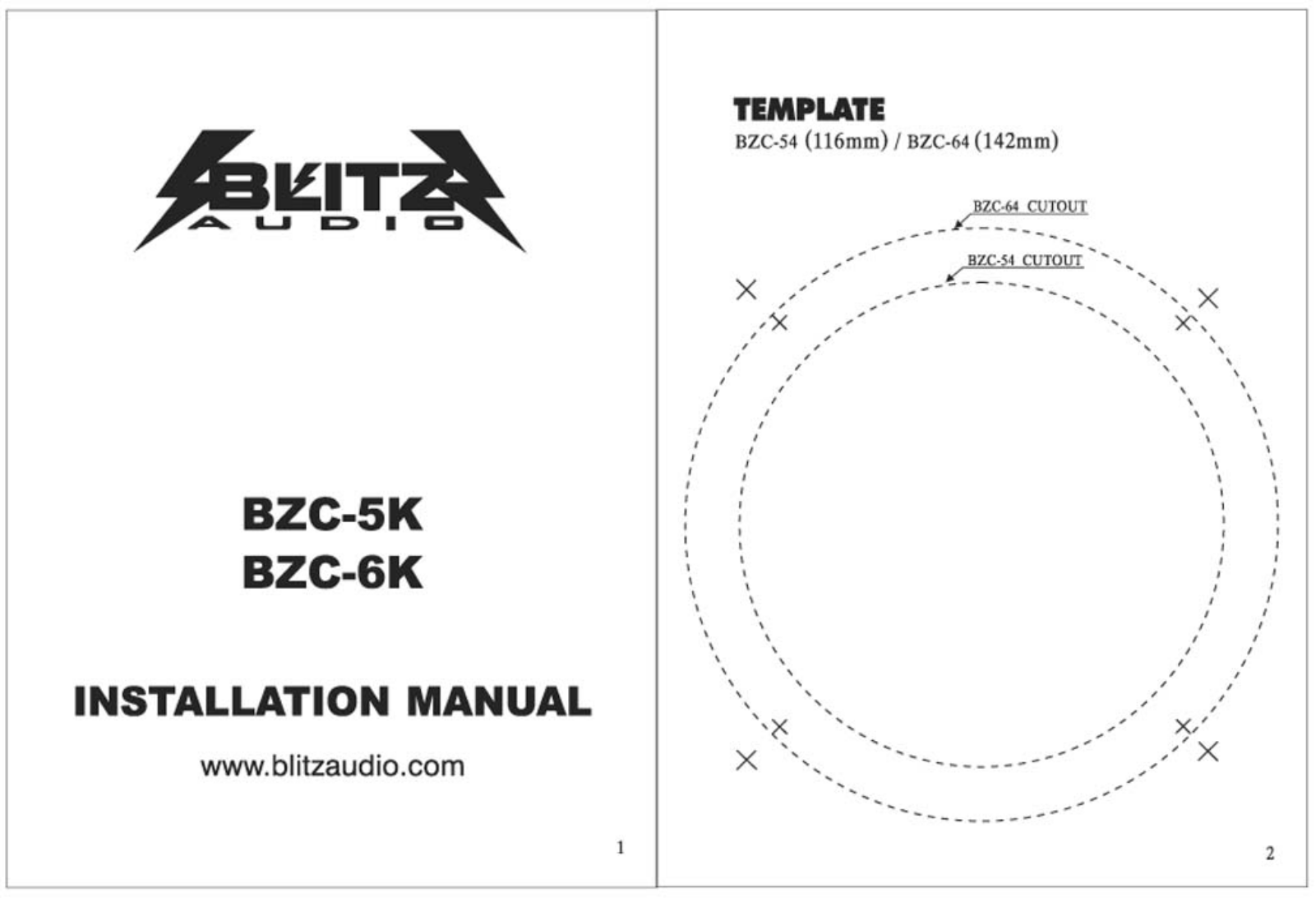 Blitz BZC6K, BZC5K User Manual