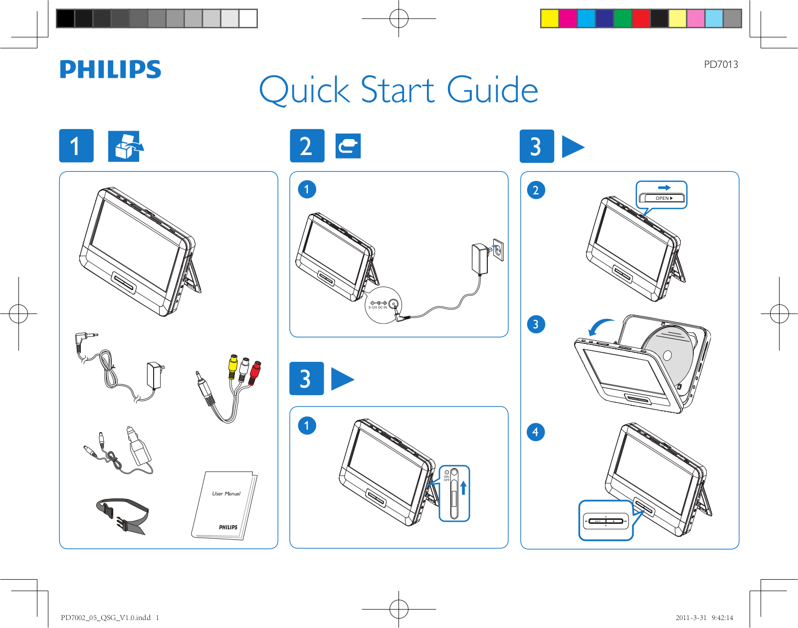 Philips PD-7002 User Manual