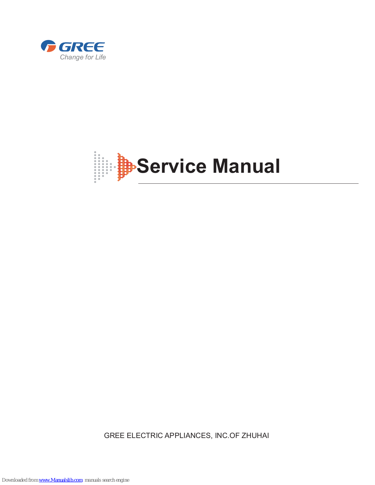 Gree GWH09KF-K3DN series Service Manual