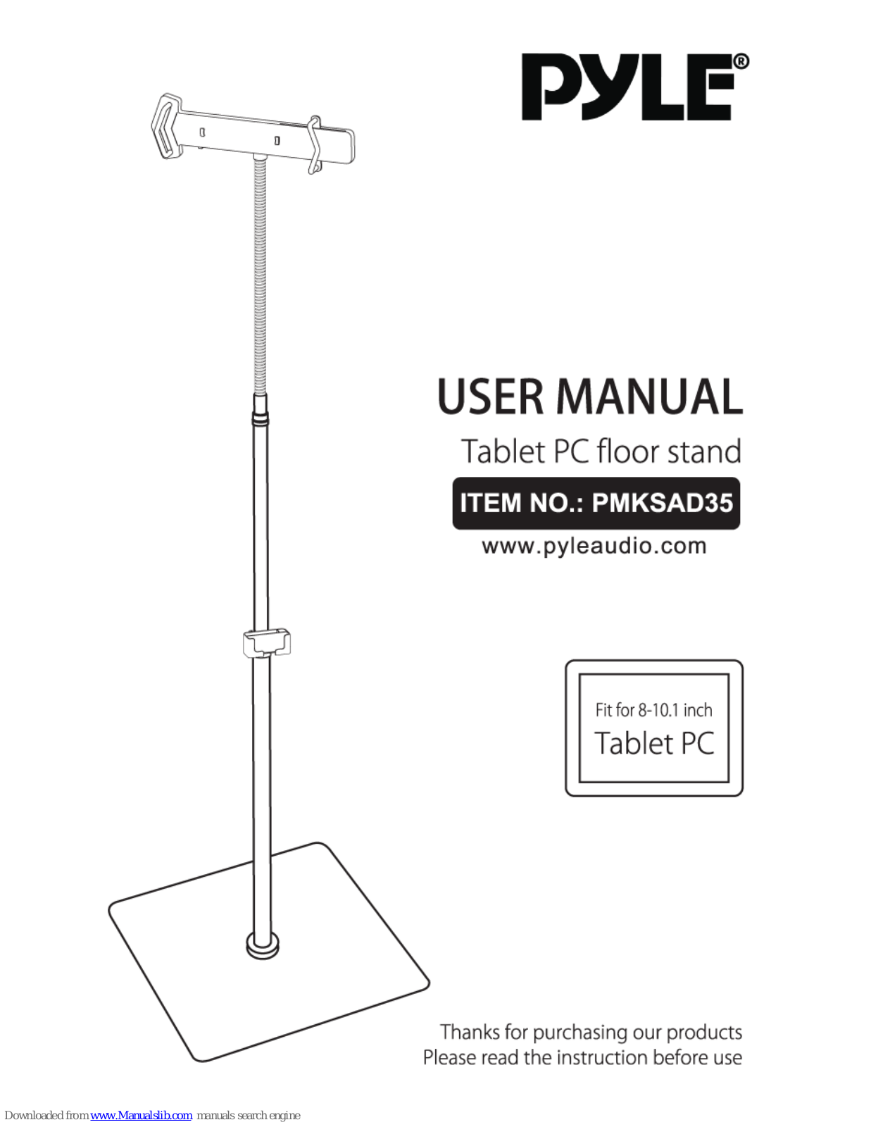 Pyle PMKSPAD35 User Manual - ManualMachine.com