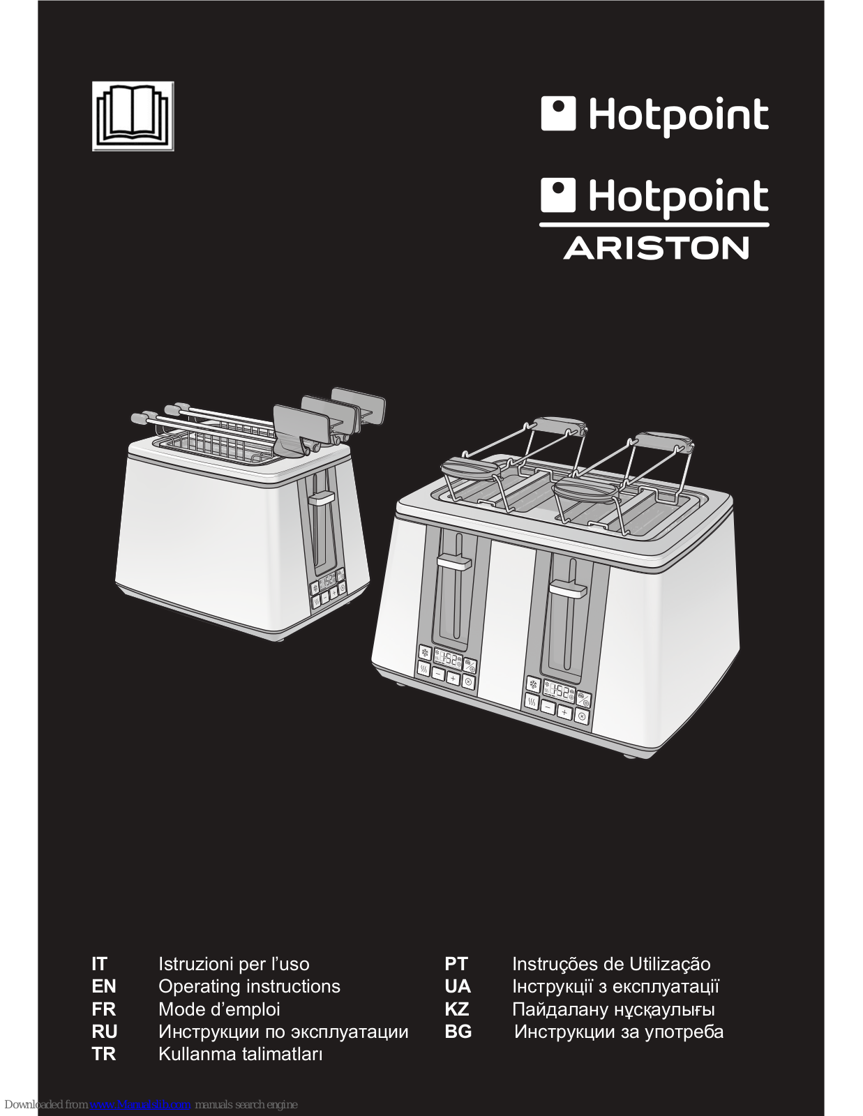 Hotpoint Ariston TT 44E EU Operating Instructions Manual