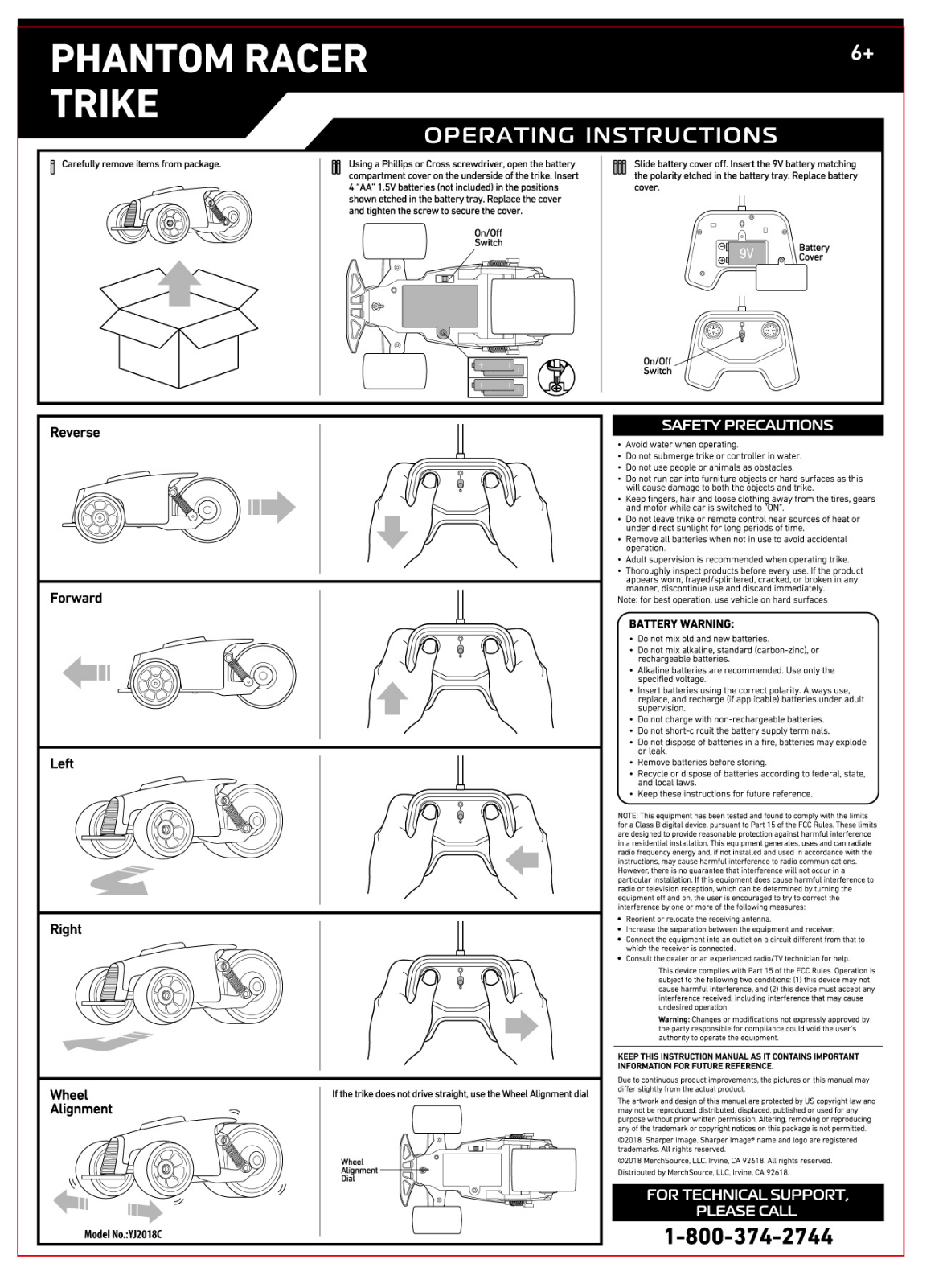 SHANTOU YJ2018C27MHZ User Manual