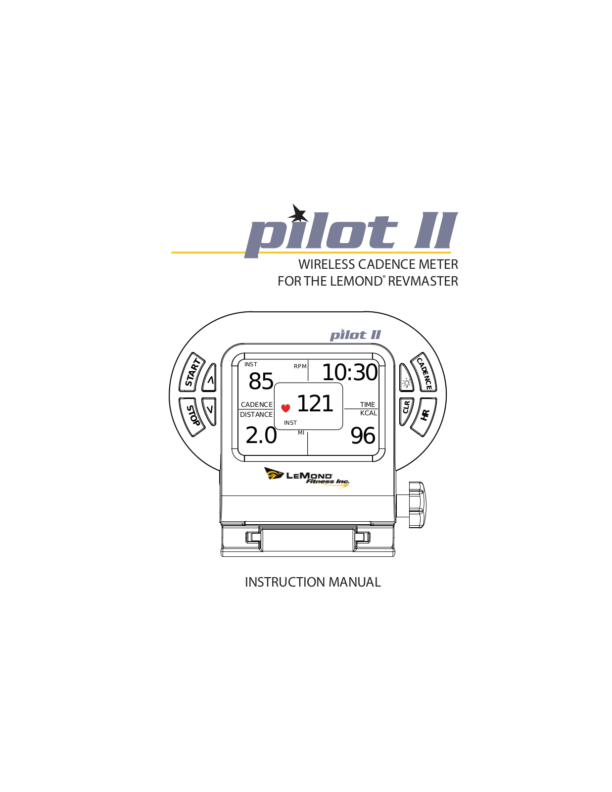 Life Fitness Pilot II User Manual