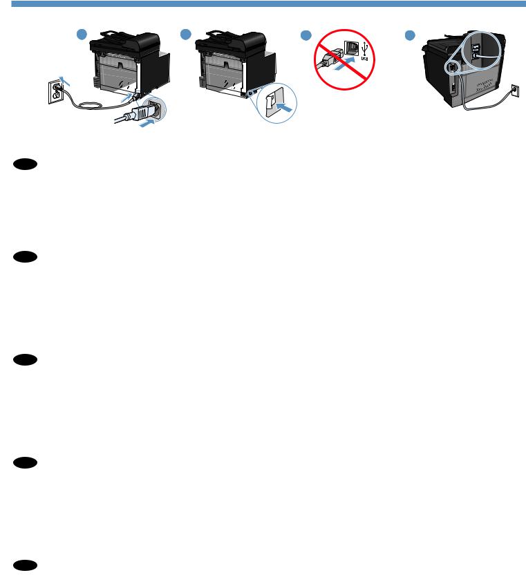 HP LaserJet CM1415fn Setup guide