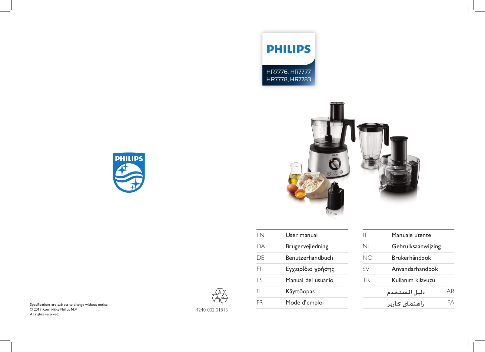 Philips HR7783/00 user manual - ManualMachine.com