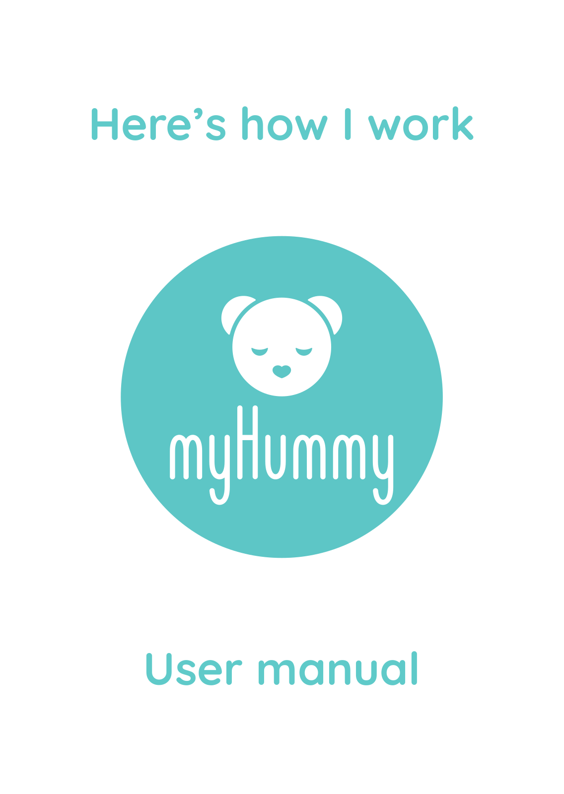 myHummy MS01, MC01, MB01, MB02 User Manual