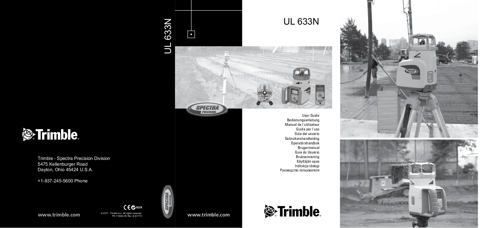 Trimble Precision Laser User Manual