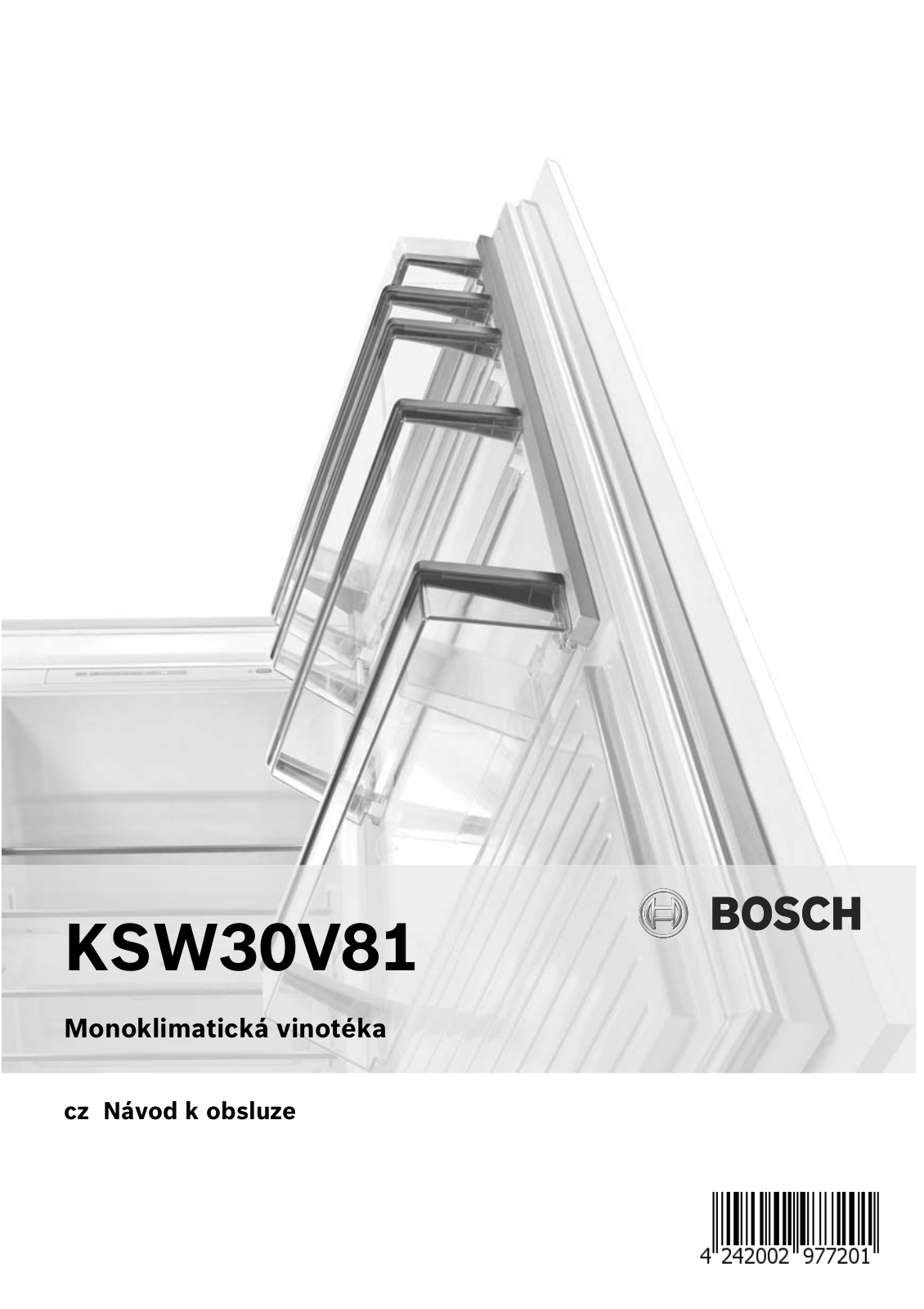 Bosch KSW30V81 User Manual