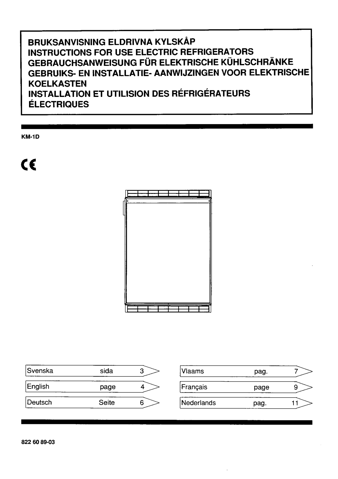 electrolux RM350B User Manual