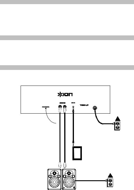 iON Audio Trio LP User Manual