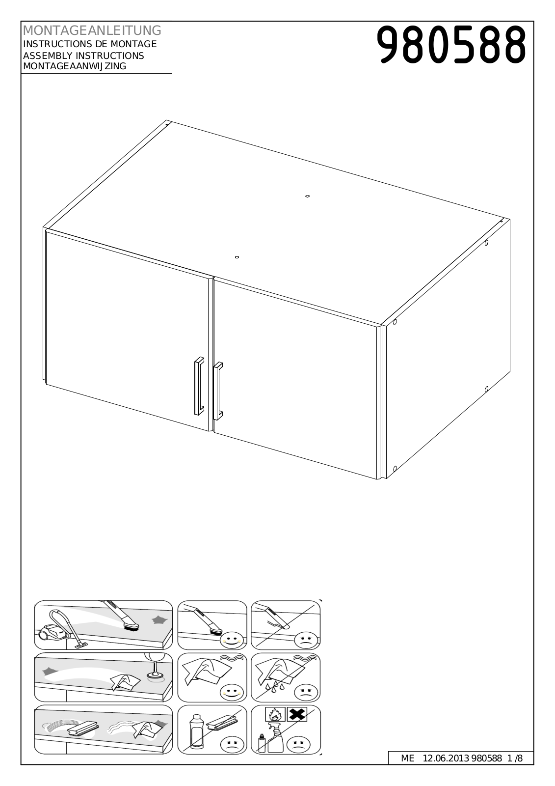 Wimex 980588 Assembly instructions