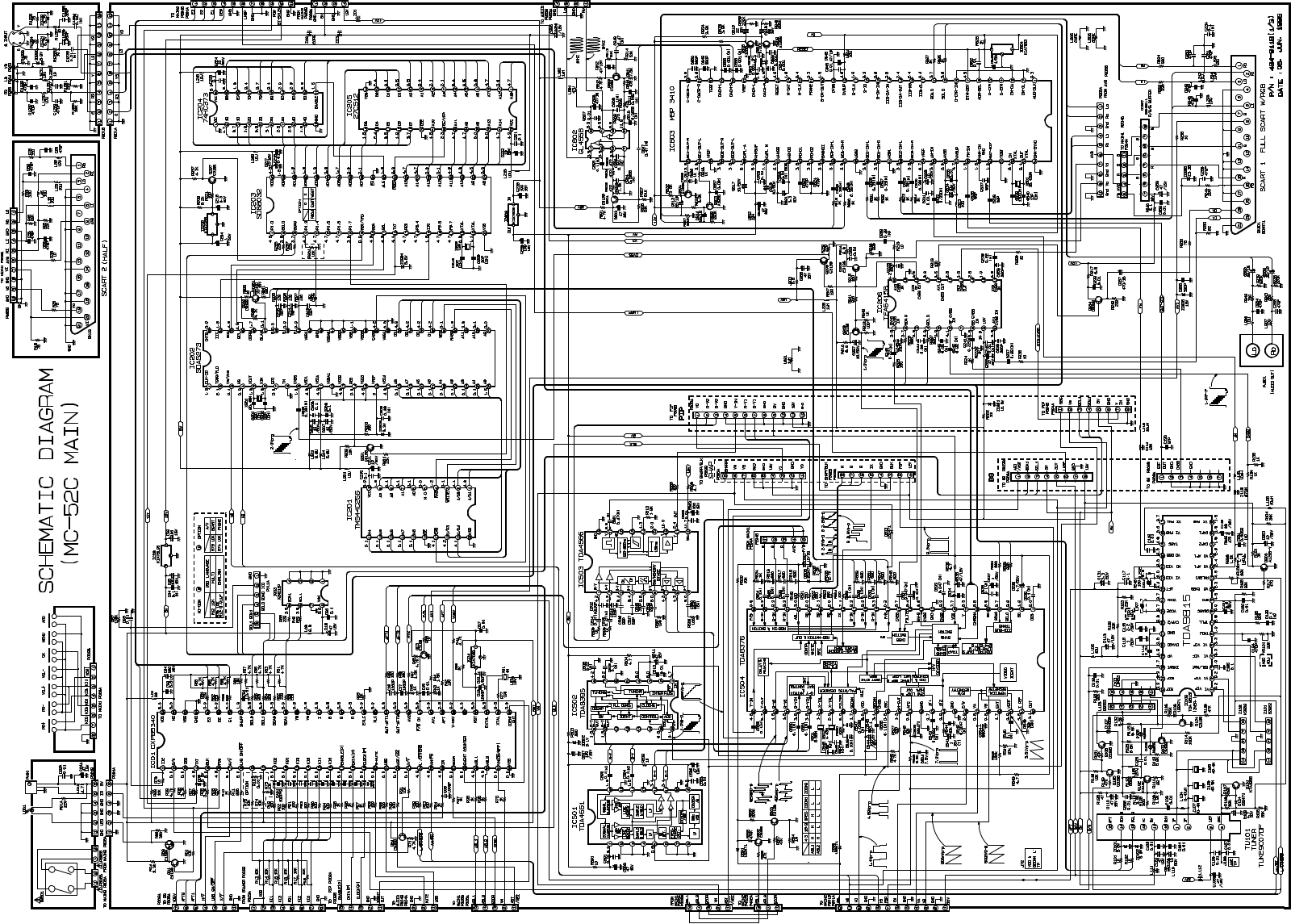 LG MC-52C Schematic