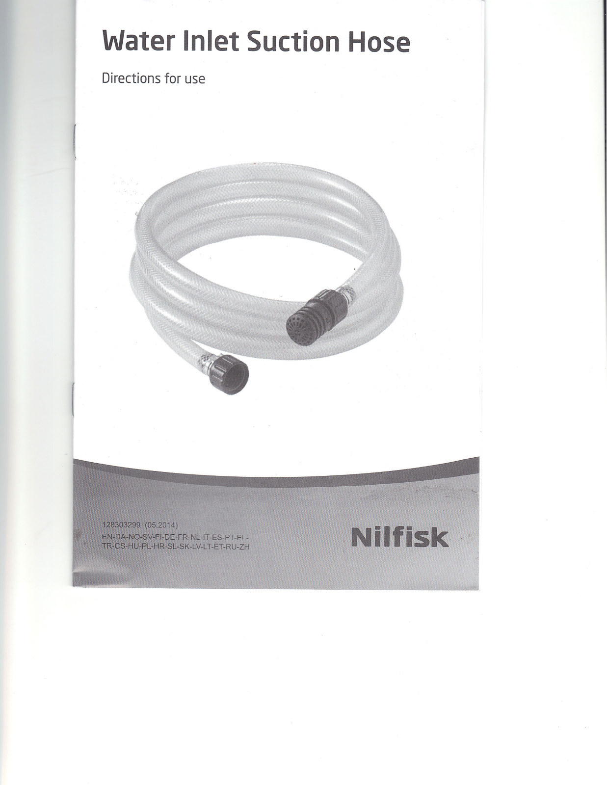 Nilfisk 128500673 Instruction manual