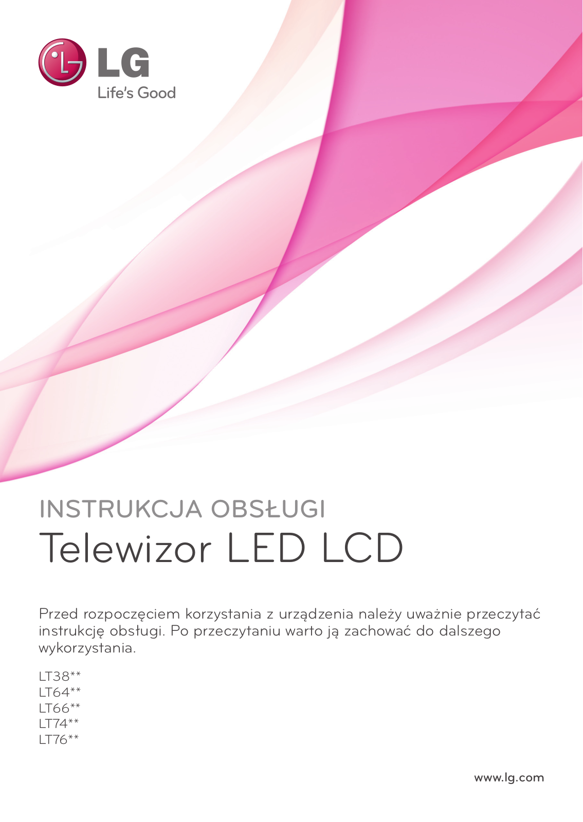 LG 42LT640E User manual