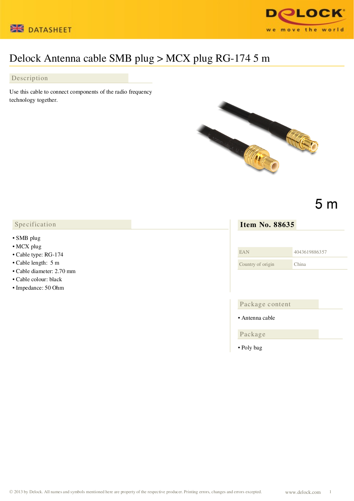 DeLOCK 88635 User Manual