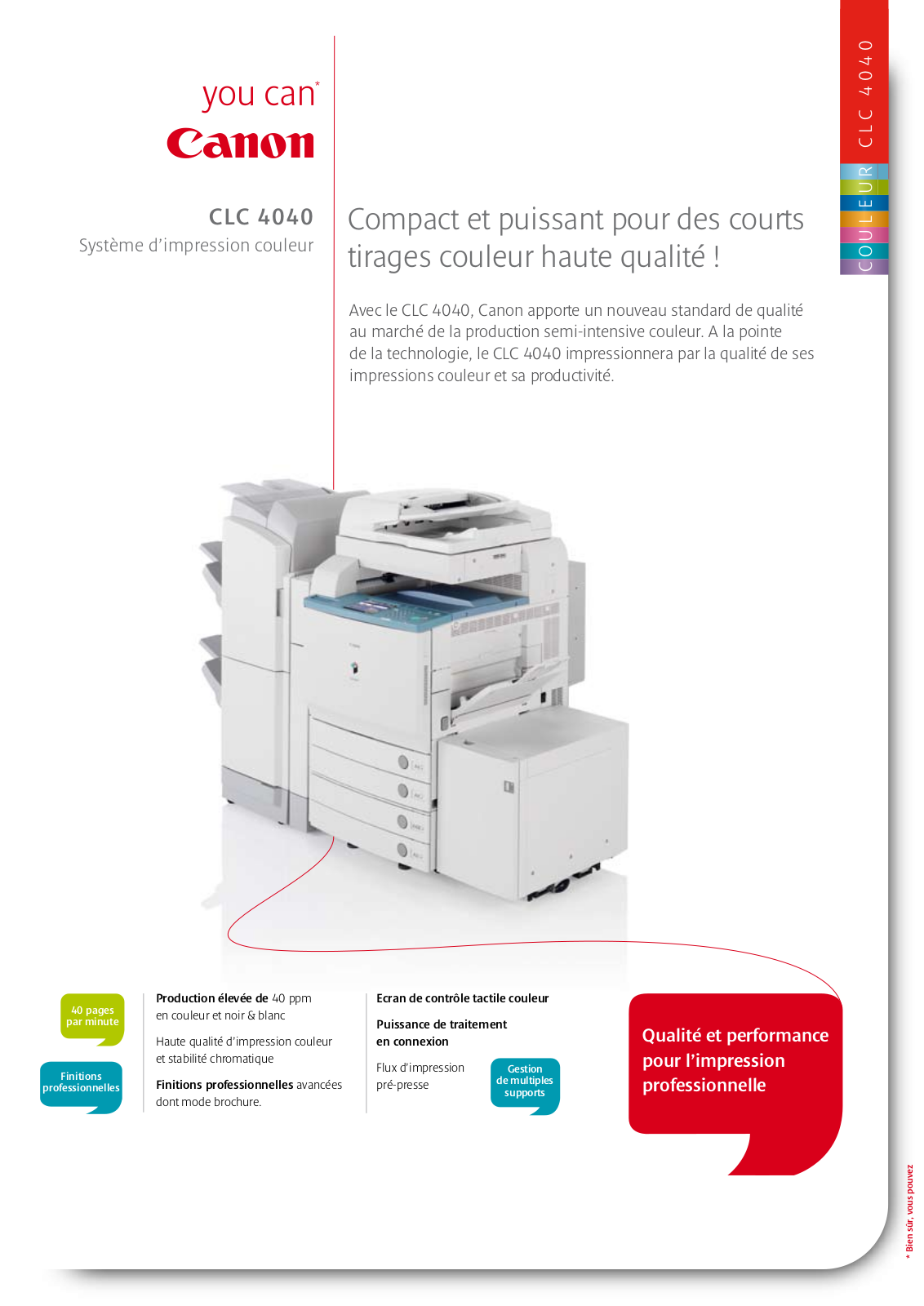 CANON CLC 4040 User Manual