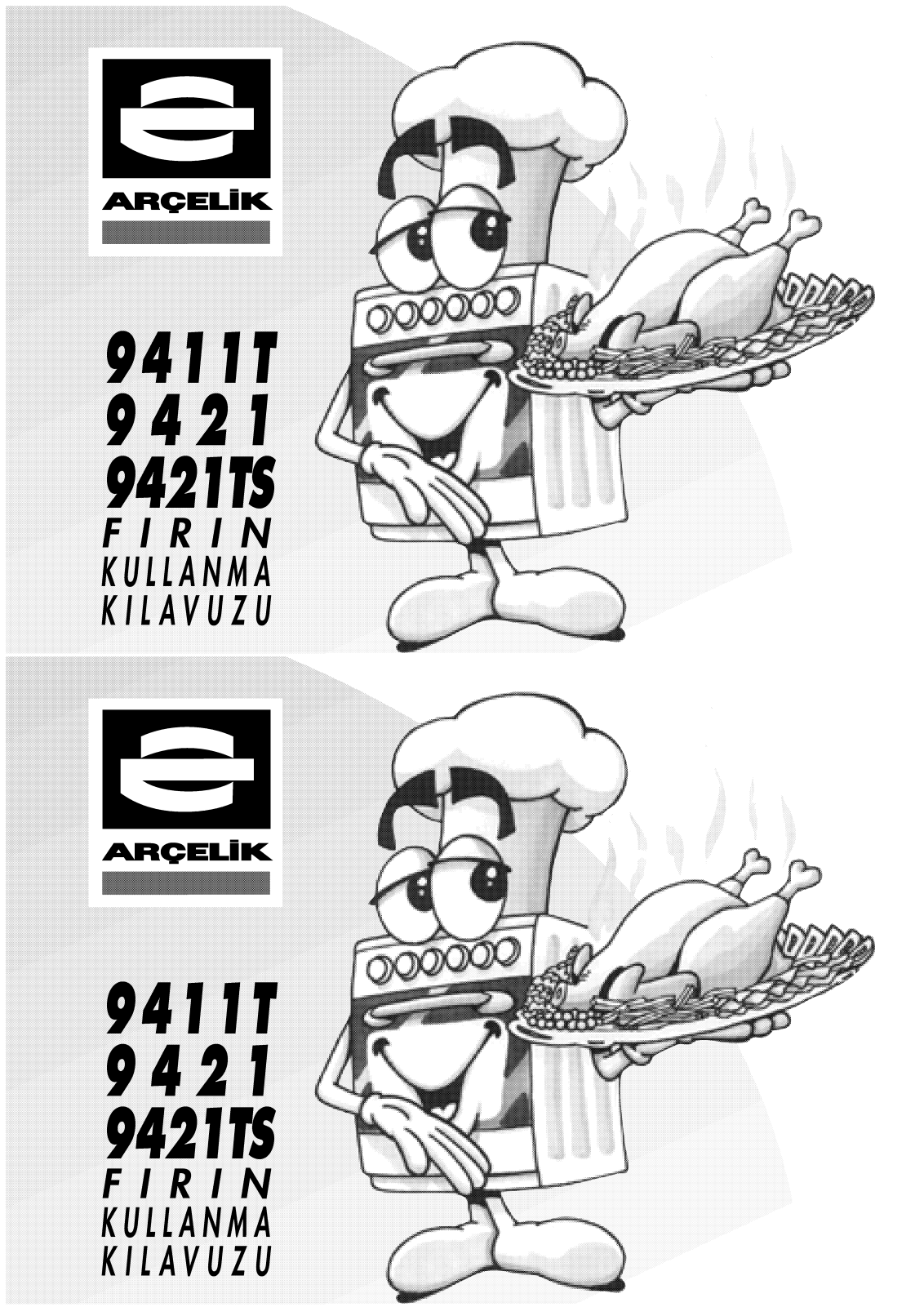 Arçelik 9411T, 9421, 9421TS User manual - ManualMachine.com