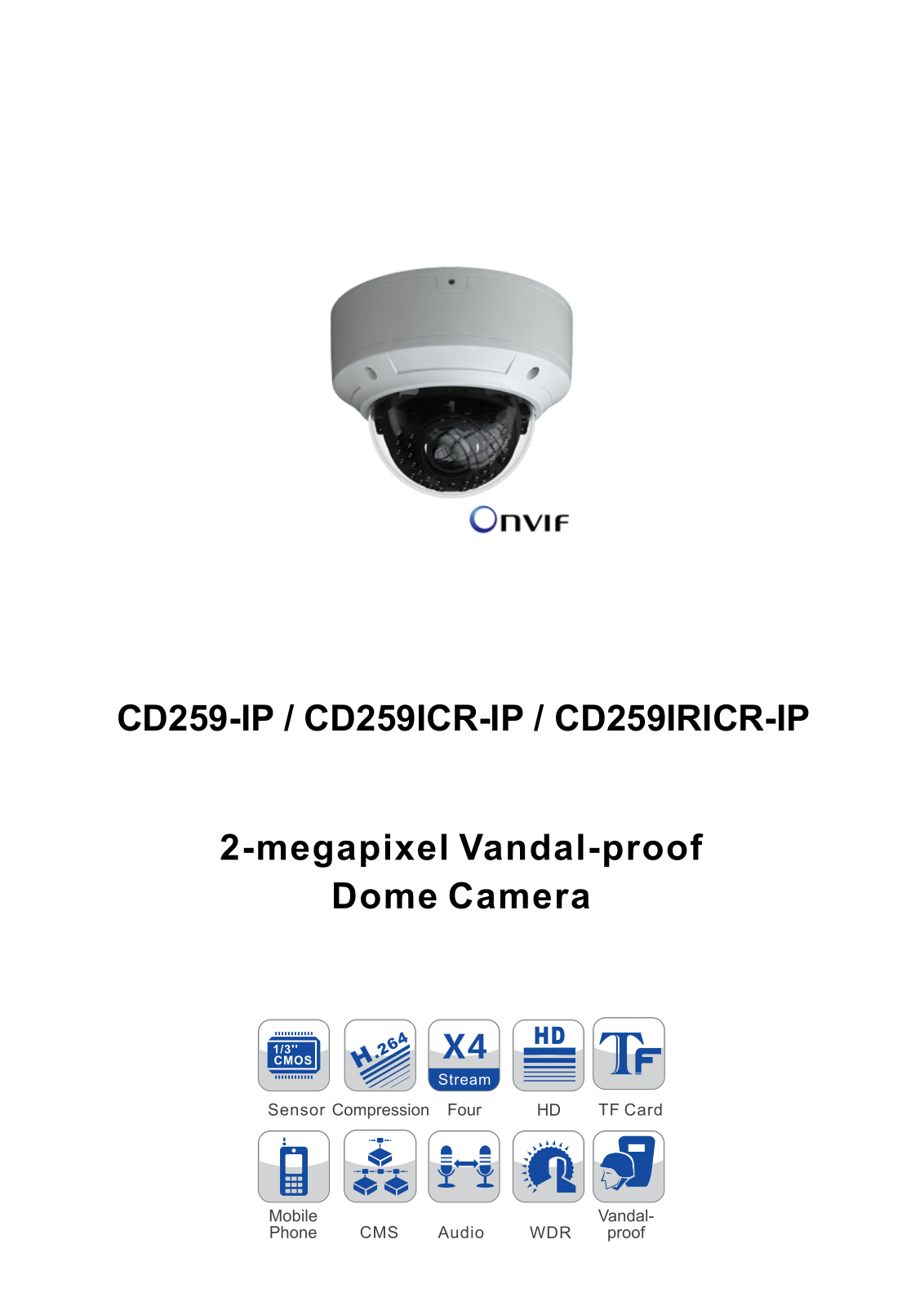 COP-USA CD259IRICR-IP Specsheet