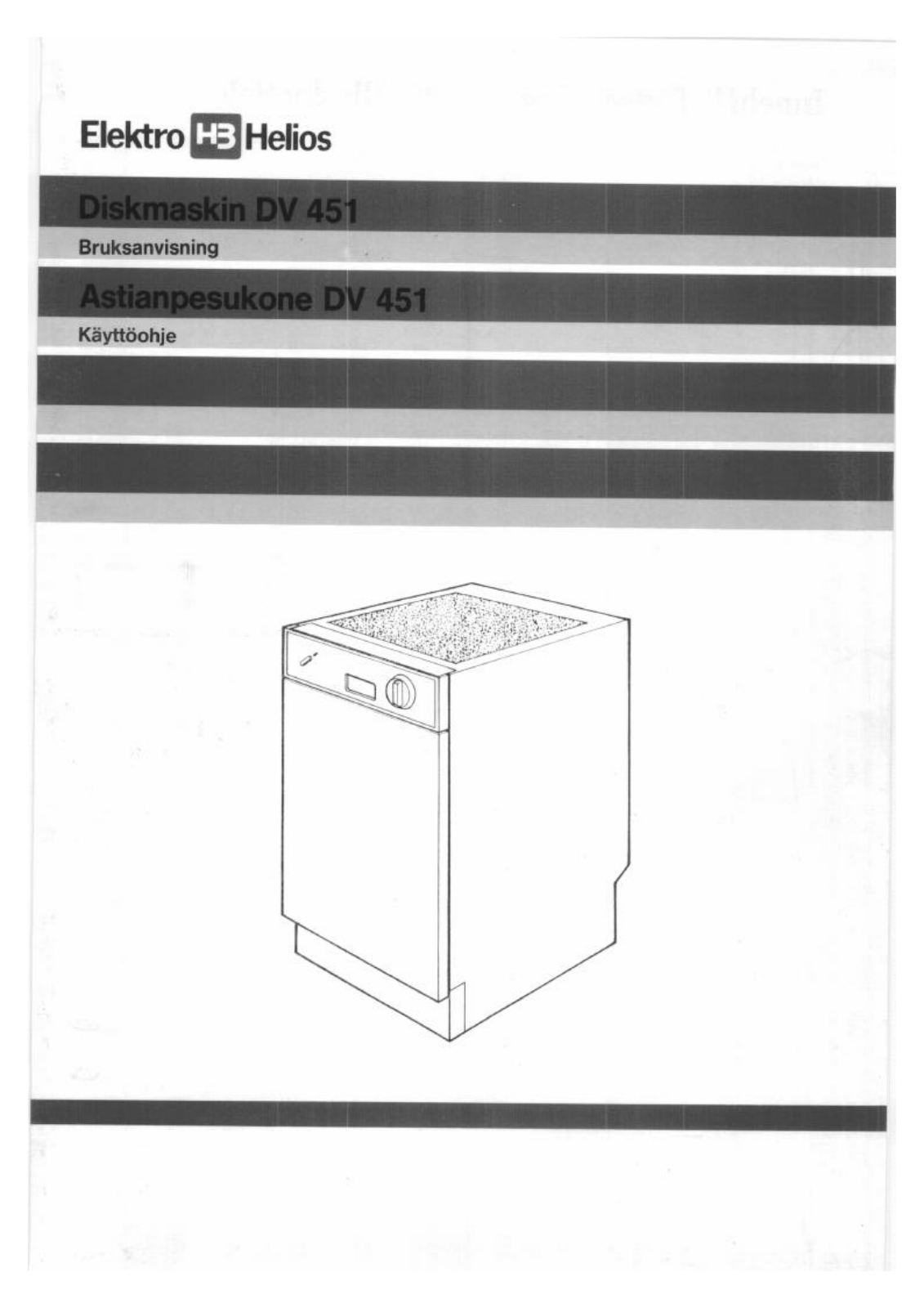 Elektro helios DV451 User Manual