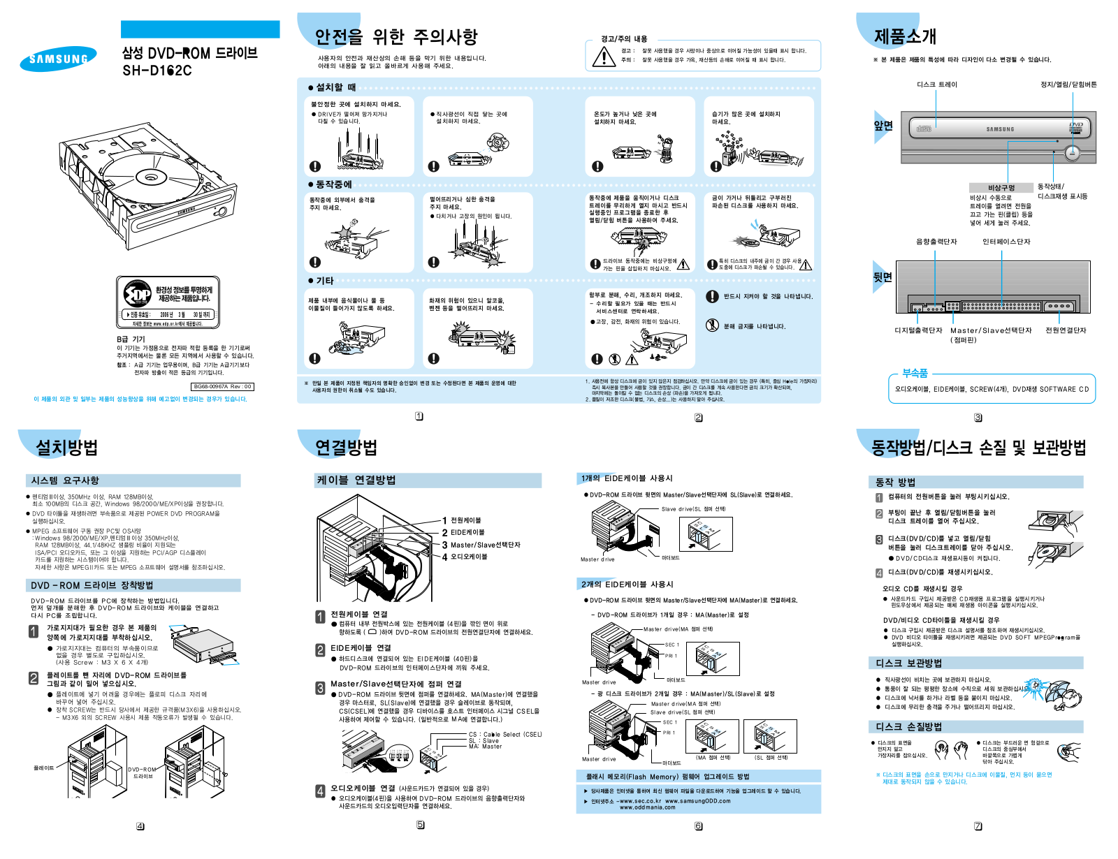 Samsung TS-H352C, SH-D162C User Manual