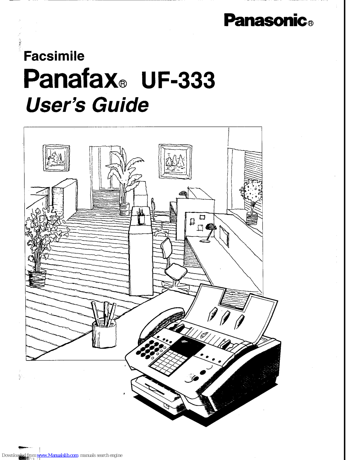 Panasonic Panafax UF-333 User Manual