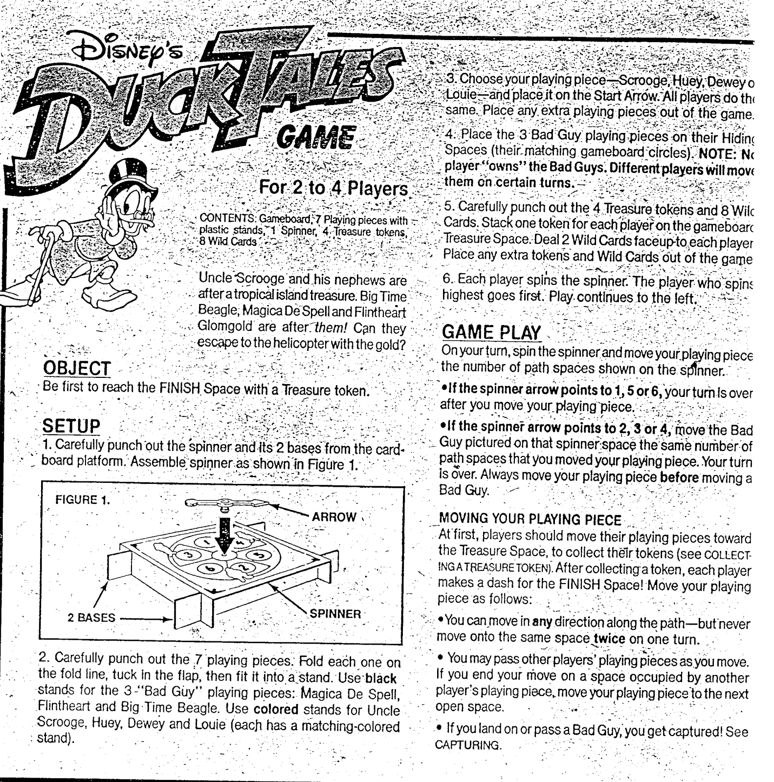 Hasbro DUCKTALES User Manual