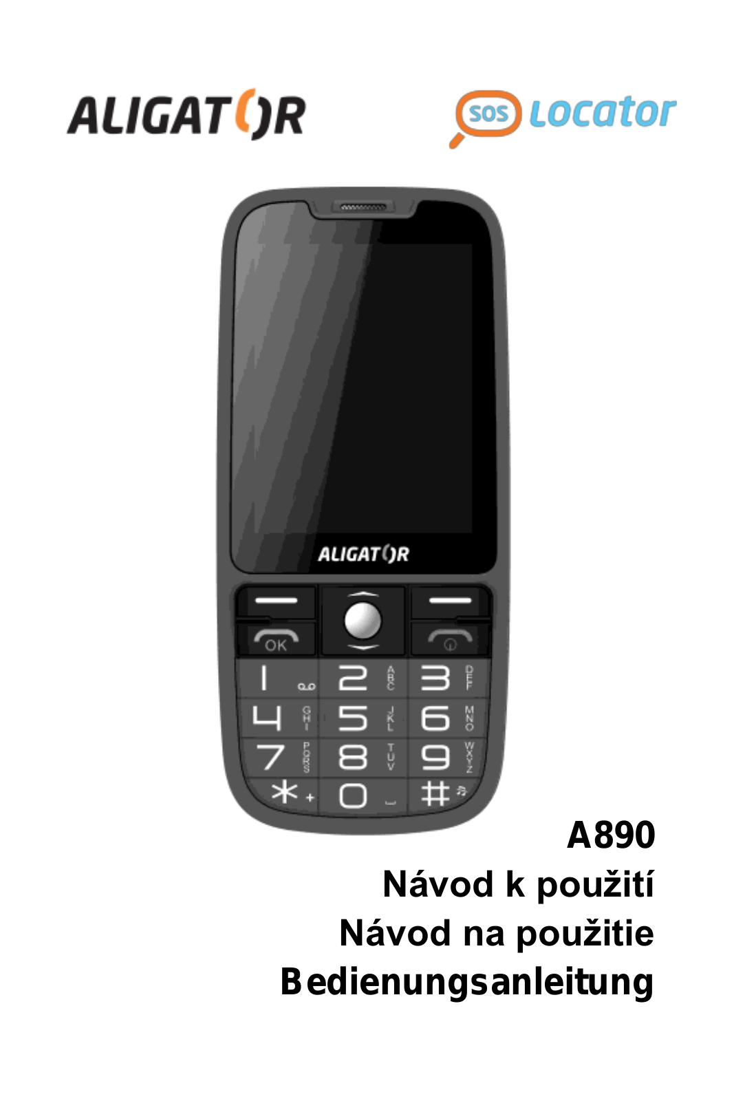 Aligator A890 Senior User Manual