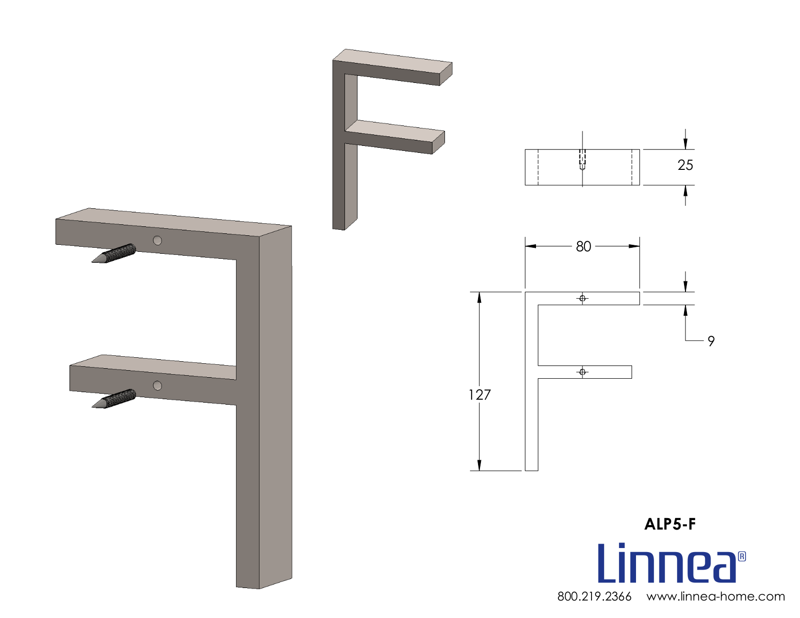 Linnea LNNE8542 Dimensions - ManualMachine.com