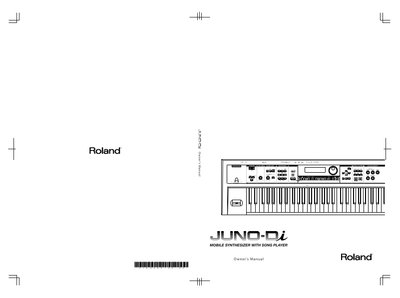 Roland JUNODi User Manual