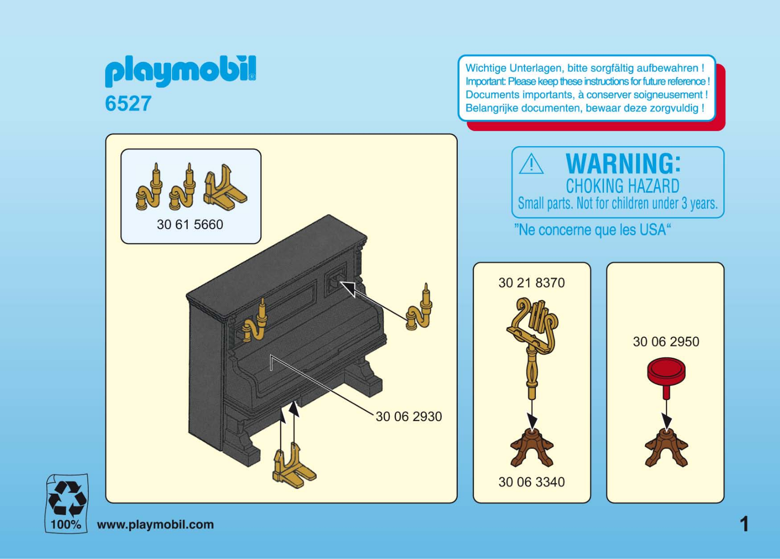 Playmobil 6527 Instructions