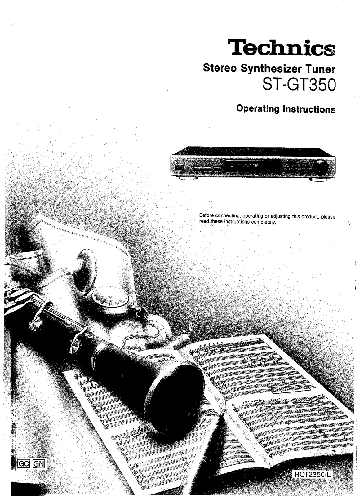 Technics ST-GT350 User Manual