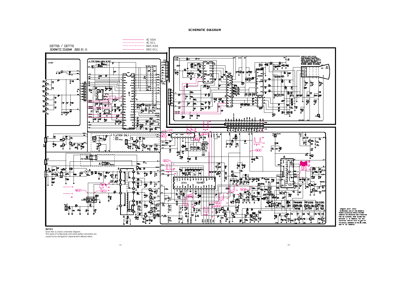 LG 700S, CB777G-NA Schematics