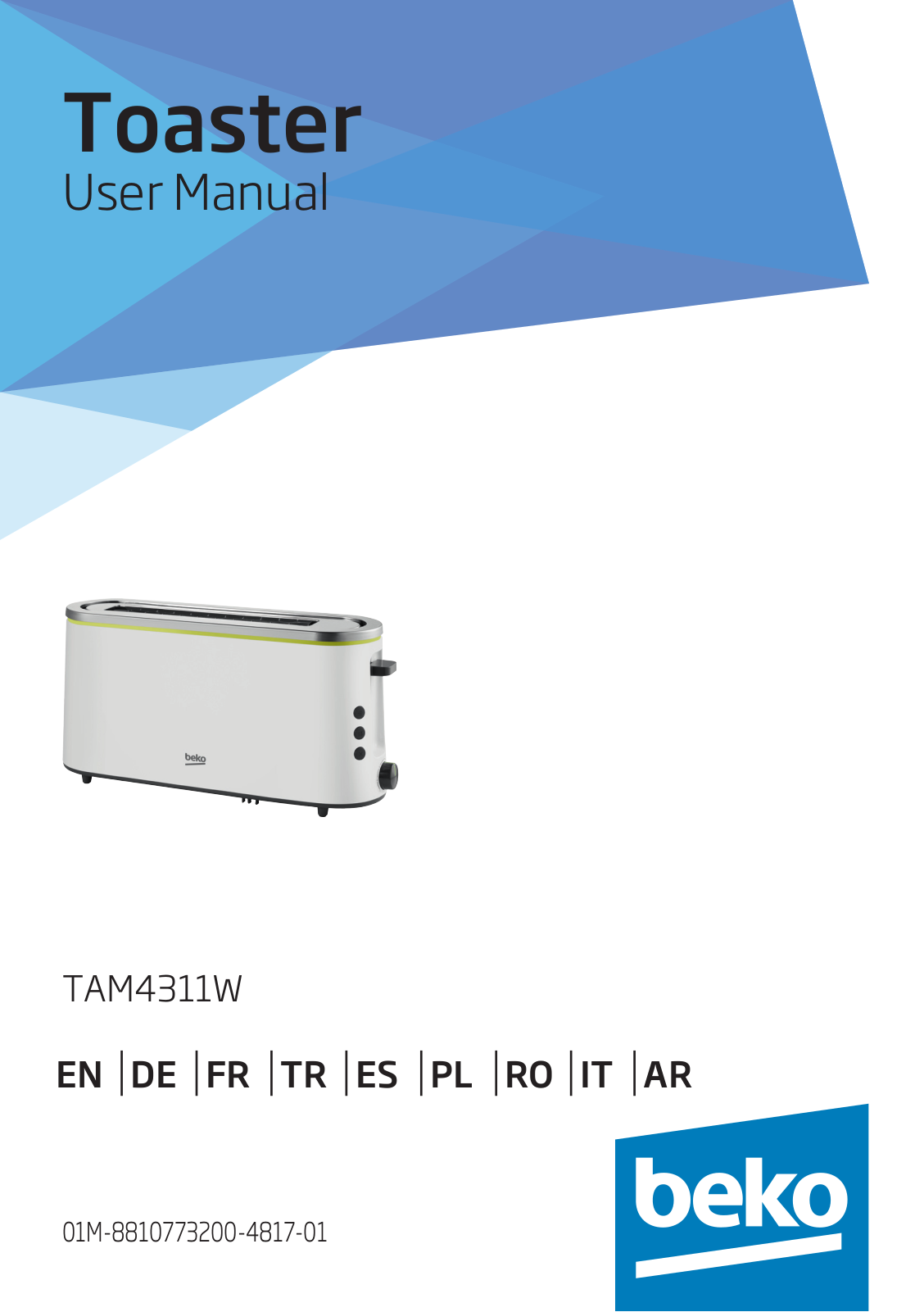 Beko TAM4311W User manual