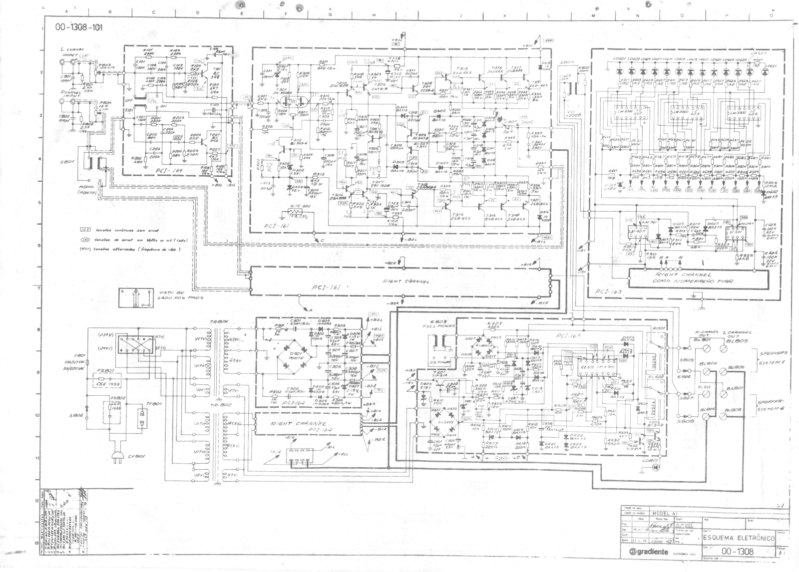 Gradiente A1 Schematic