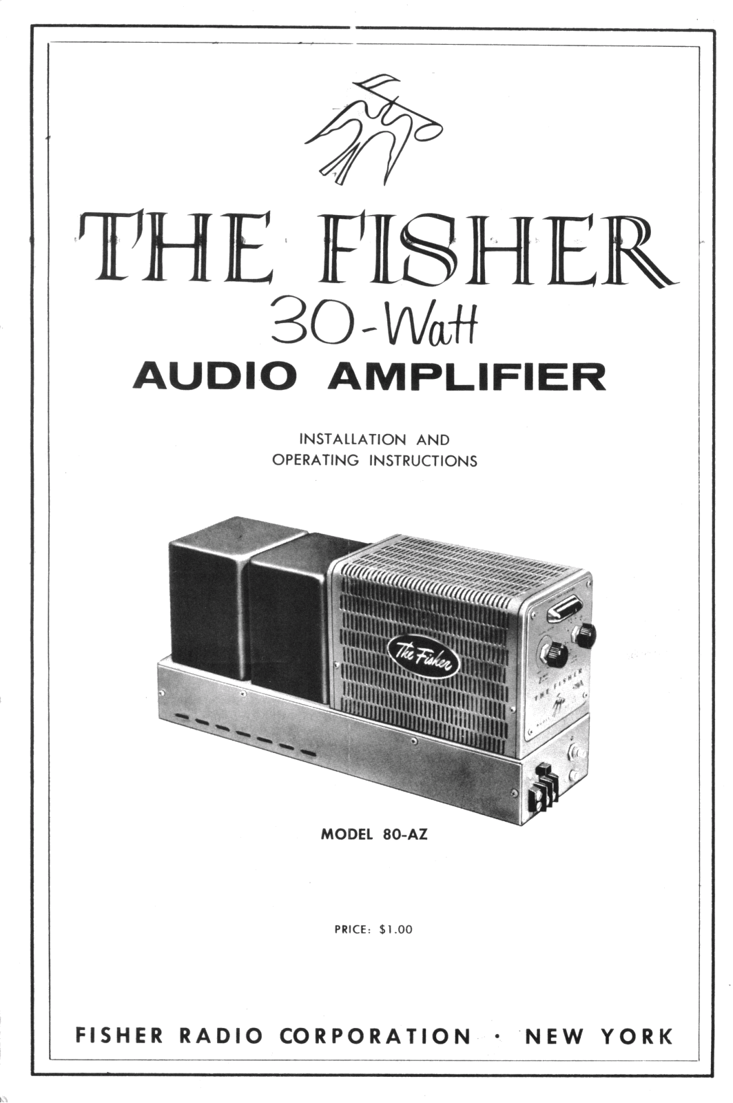 Fisher 80-AZ Service manual