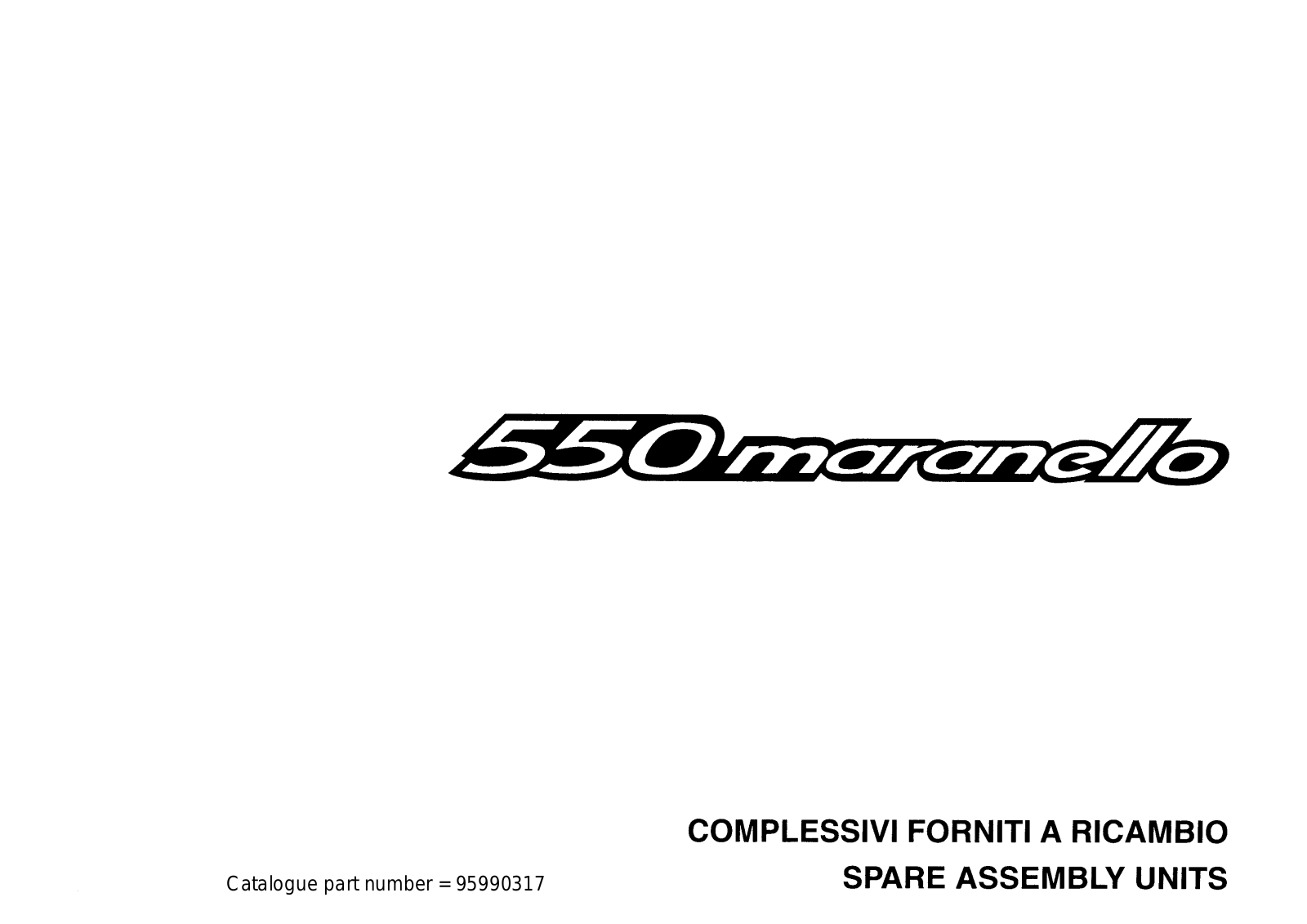 Ferrari 550 User Manual