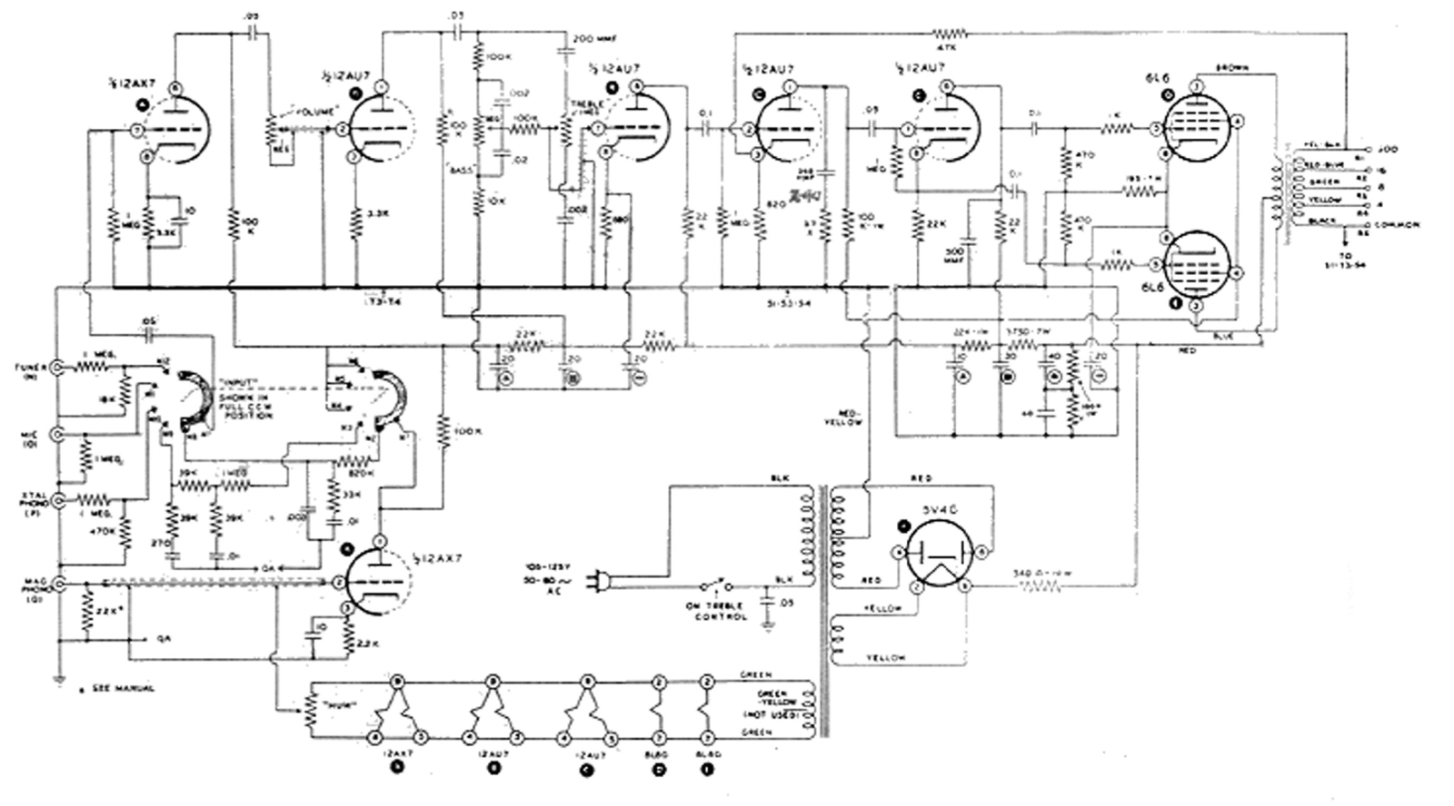 Heath Company AC-9 Schematic