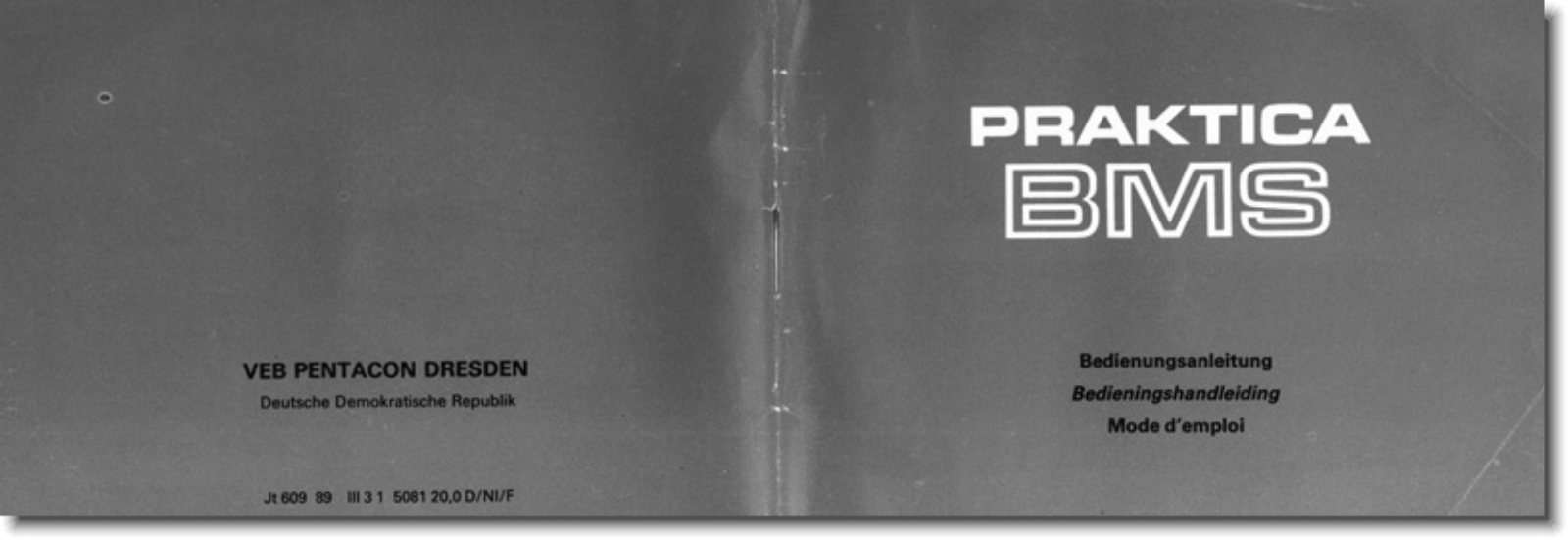 PRAKTICA BMS Instruction Manual