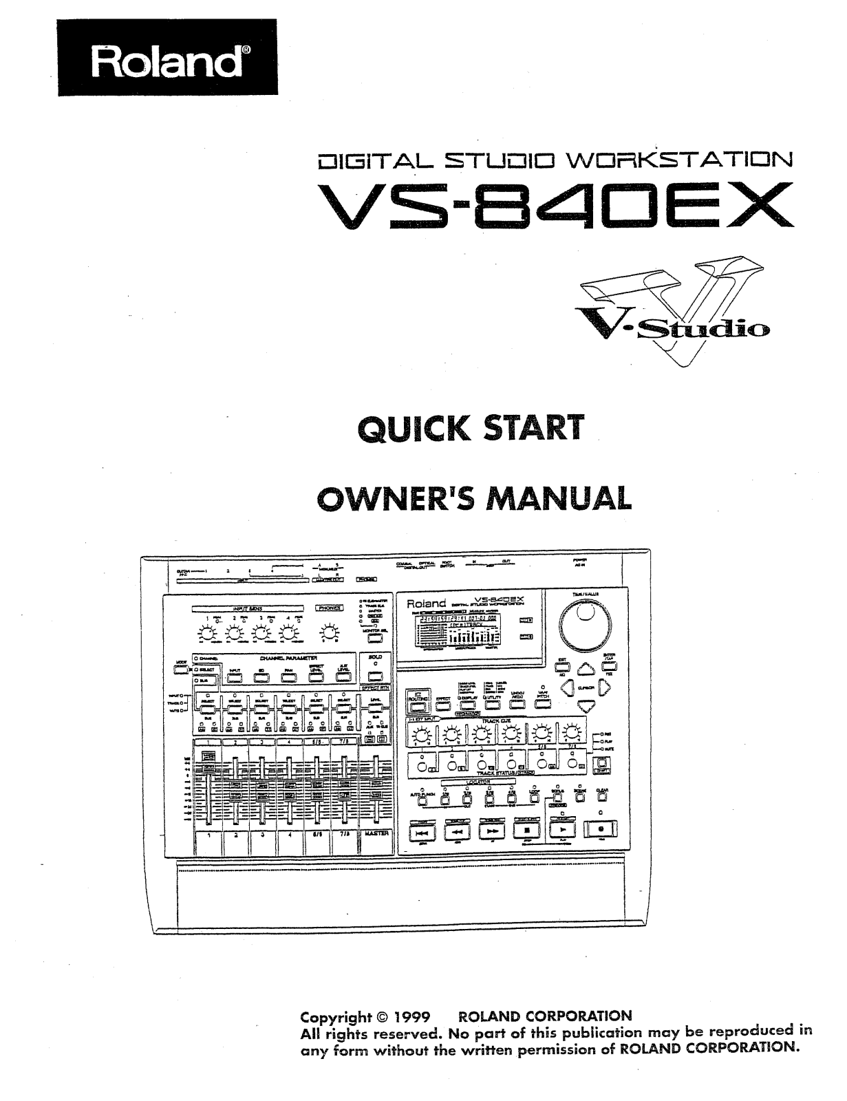 Roland VS 840EX Service Manual