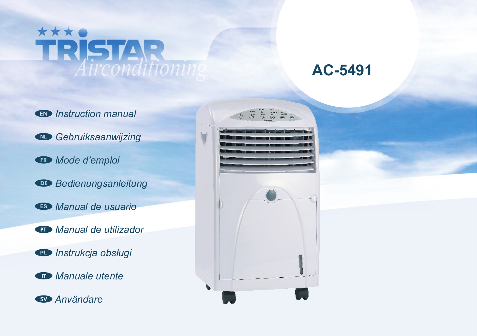 TRISTAR AC-5491 User Manual