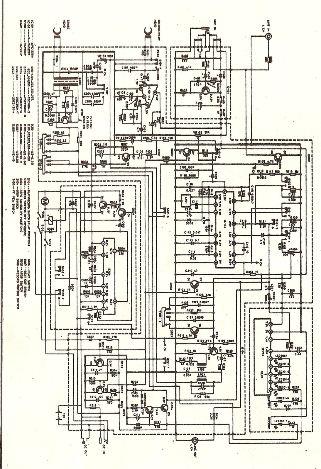 CCE MS9 Schematic