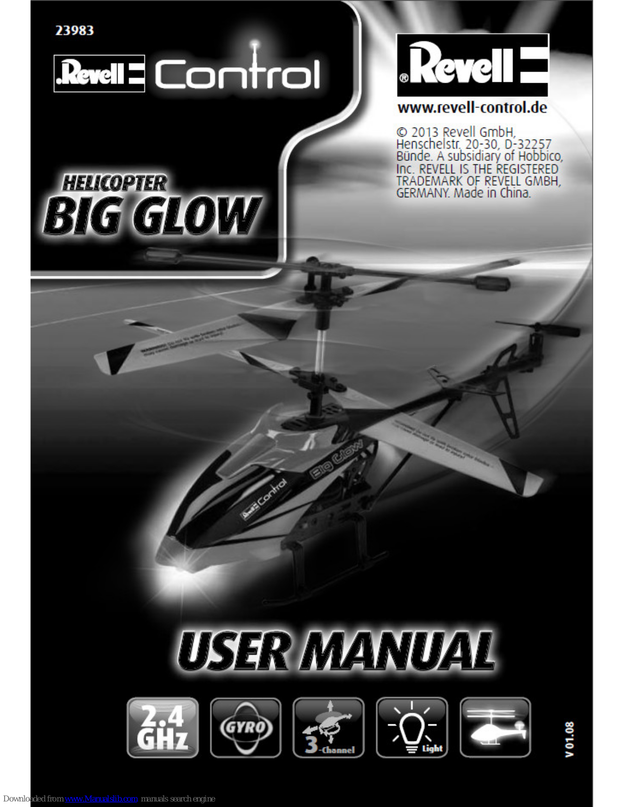 REVELL Control Big Glow User Manual