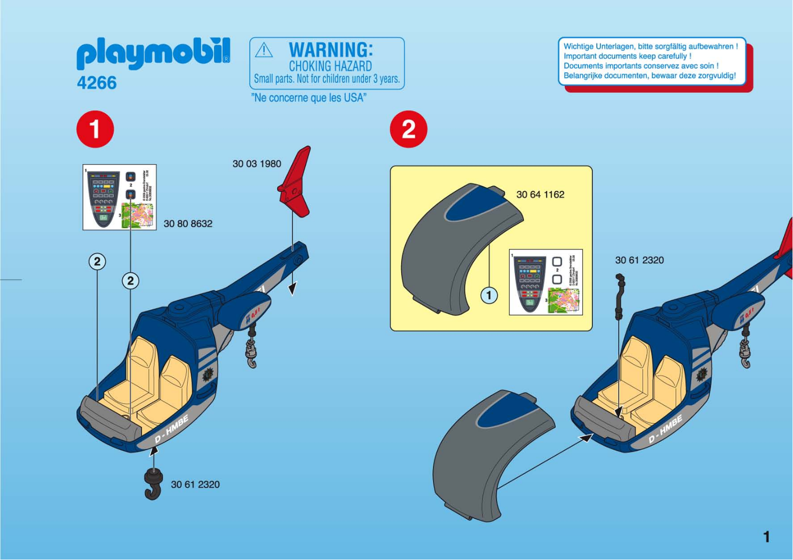 Playmobil 4266 Instructions