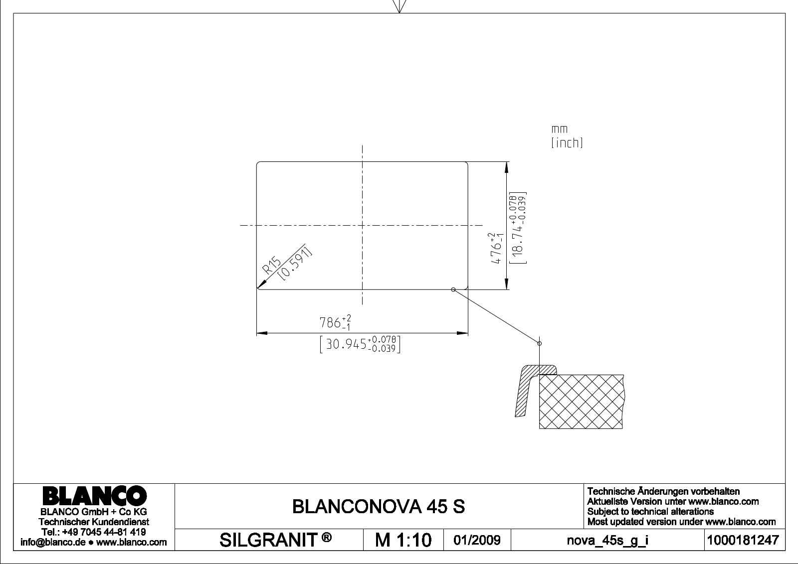 Blanco Nova 45S User Manual - ManualMachine.com